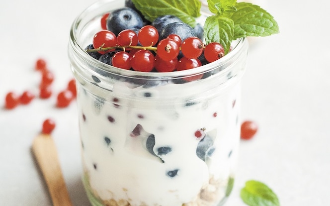 Joghurt mit Beeren Meal Prep