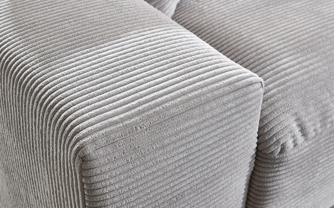 Ecksofa Roman Detail Grau