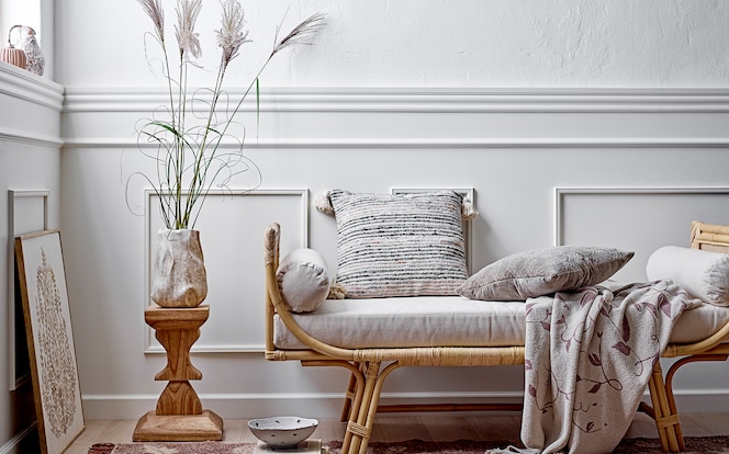 Garantierter Wohlfühlfaktor: Wohnzimmer mit Textilien dekorieren 