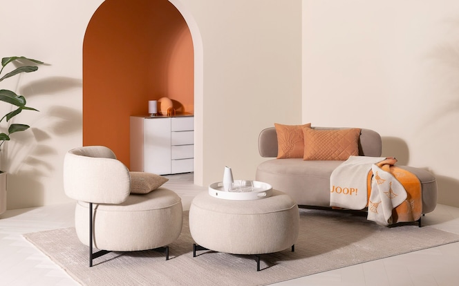 JOOP LIVING Apricot Whip + Table Linen