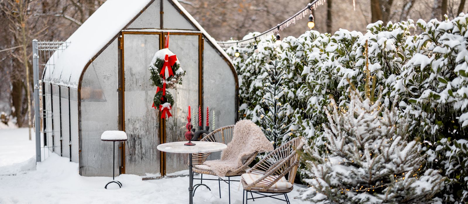 Gartenmöbel überwintern