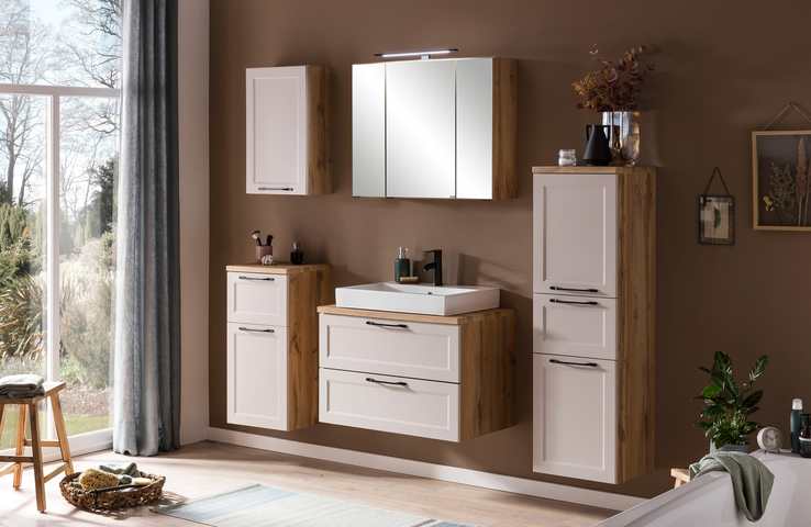 Bad-Hängeschrank LÜTTICH beige