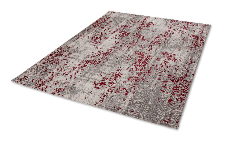 Teppich ANTEA 133 x 190 cm rot/beige