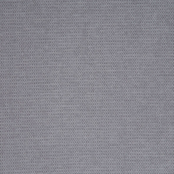 Ecksofa CALUNA 273 x 234 cm Stoffbezug silvergrau