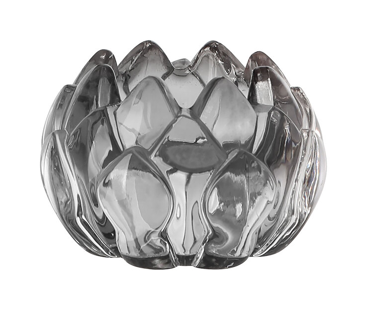 Fink Teelichthalter LOTTA 8,5 cm grau