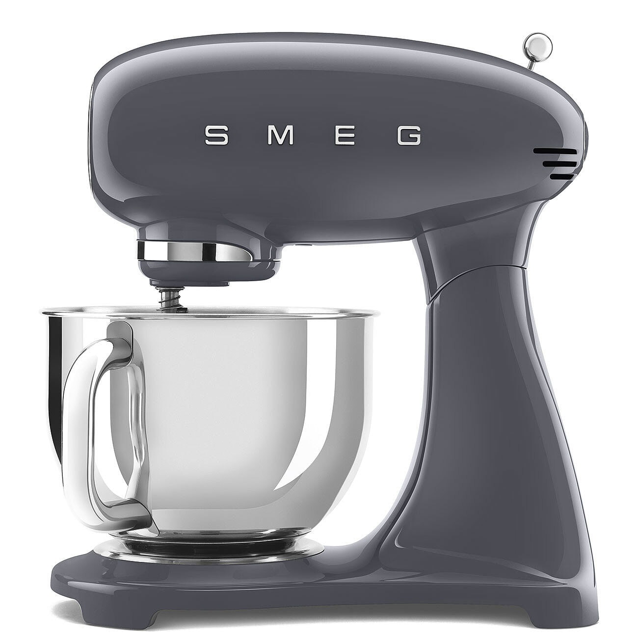 SMEG Küchenmaschine Full-Color Slate Grey/ silberfarbig