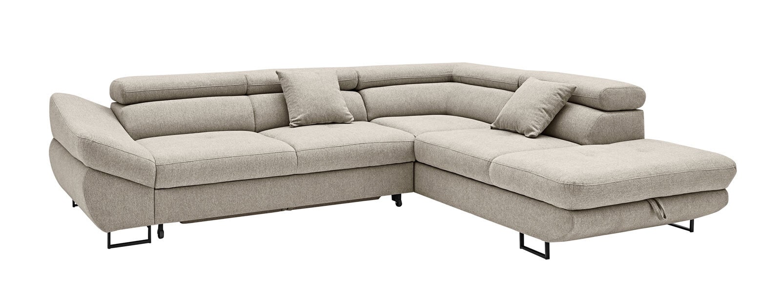 Ecksofa FABIO 280 x 235 cm Primo beige