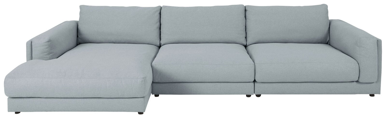 Ole Gunderson Ecksofa-Kombi LASSE III 125 x 352 cm hellgrau