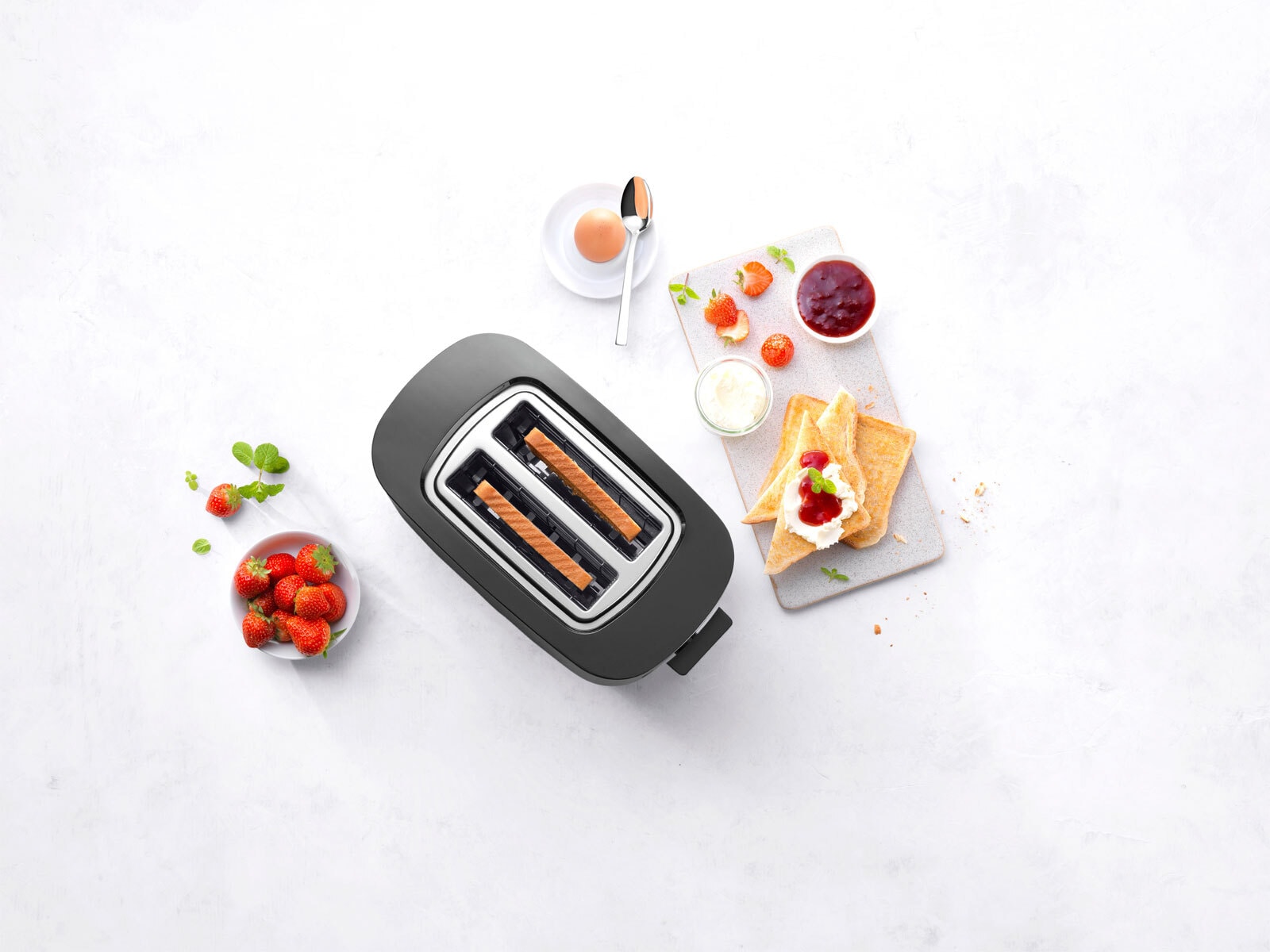 ZWILLING Toaster kurz schwarz