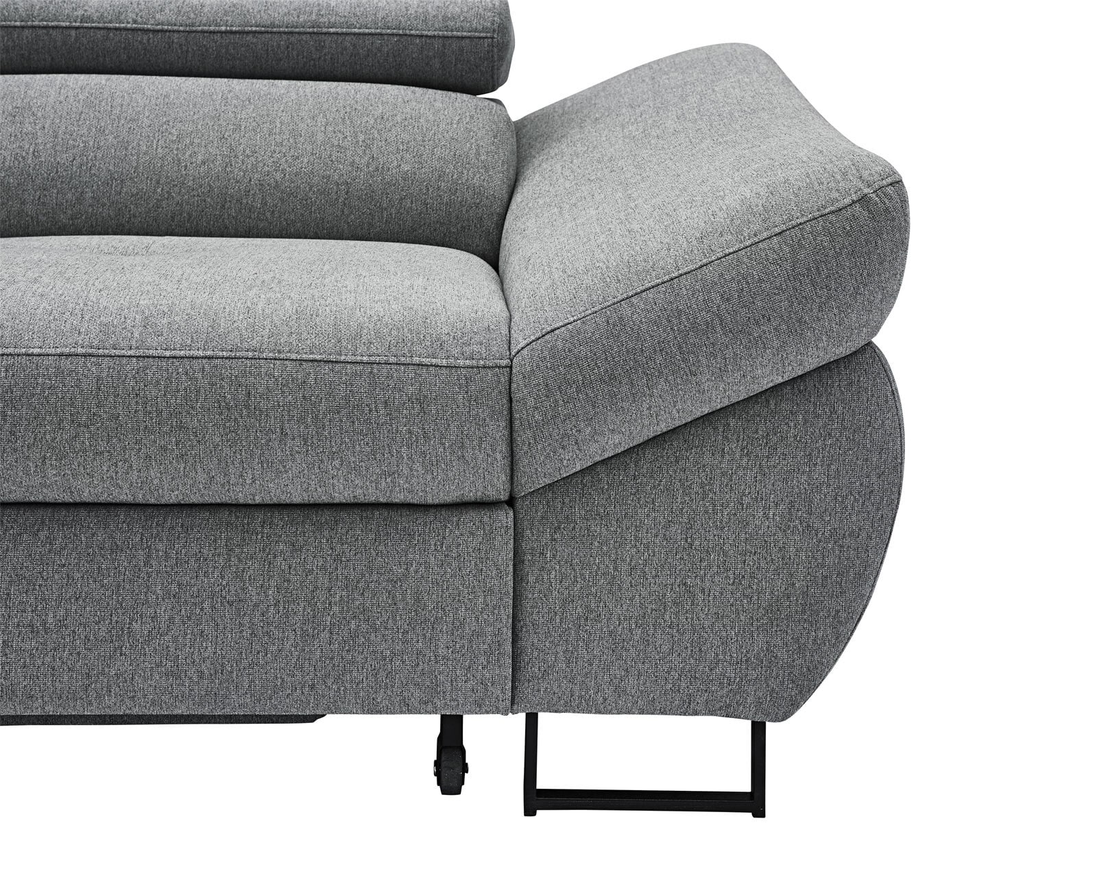 Ecksofa FABIO 235 x 280 cm Primo grau