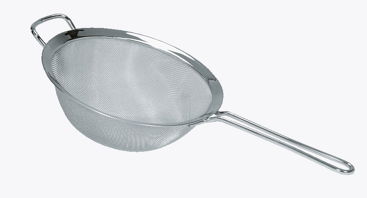GEFU Sieb 45,3 cm Edelstahl silberfarbig