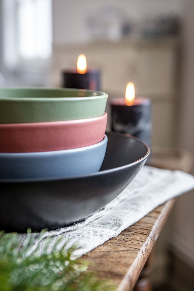 CreaTable Müslischale SOFT TOUCH hellblau