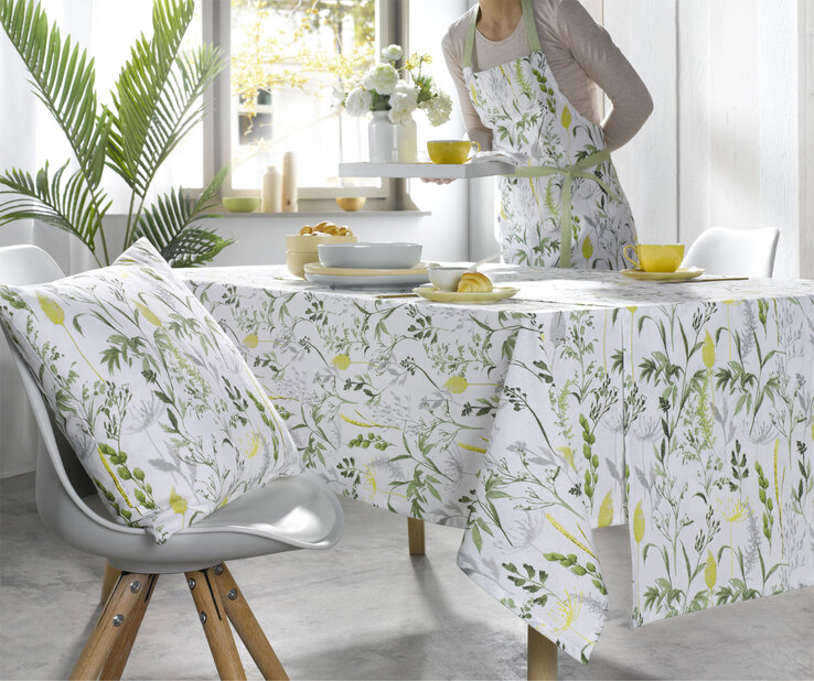 casaNOVA Tischläufer KLARA 40 x 150 cm grün