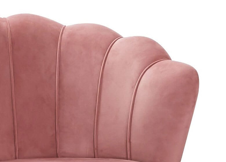 Sofa 2-Sitzer rose