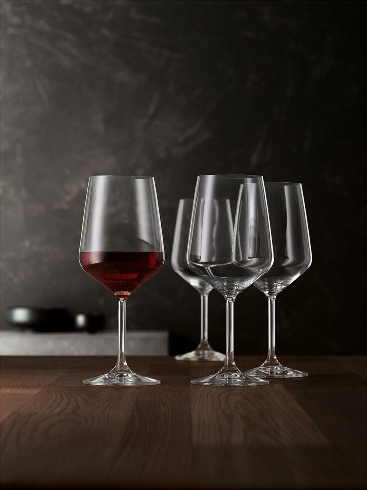 SPIEGELAU Rotweinglas STYLE 4er Set 630 ml Kristallglas