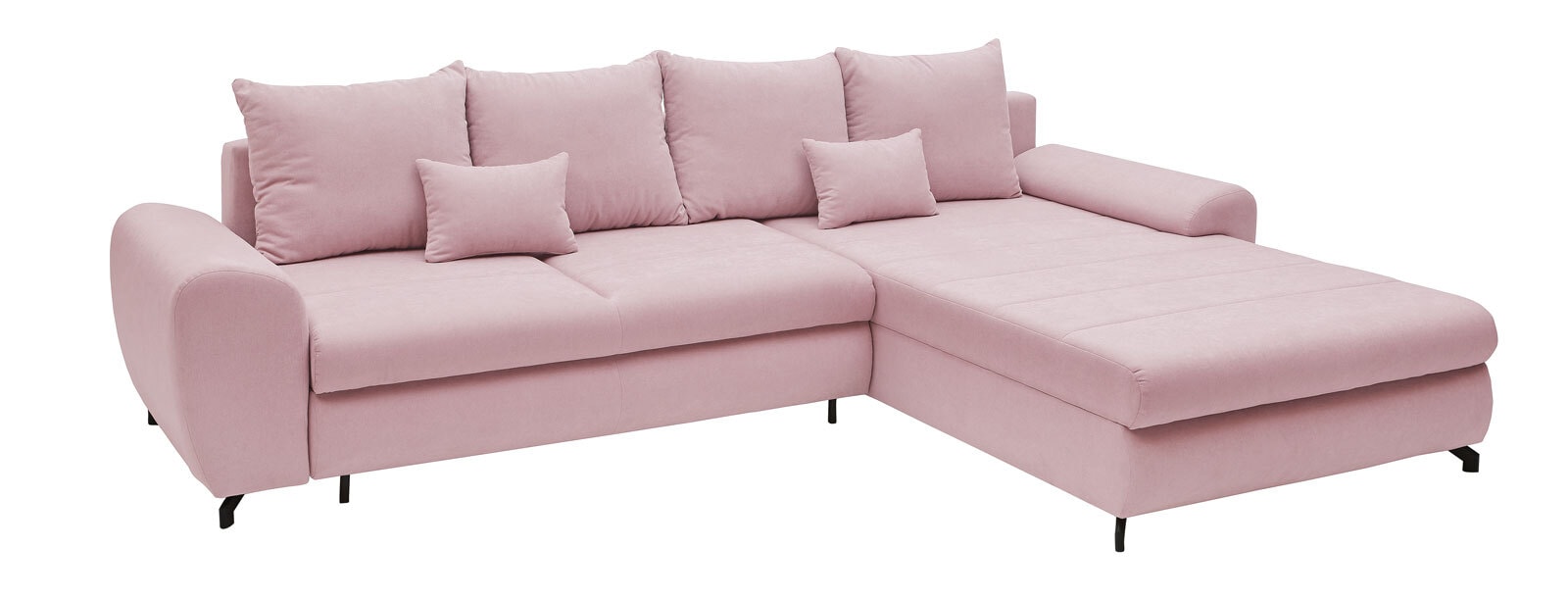 Ecksofa R SF 320 x 214 cm rose