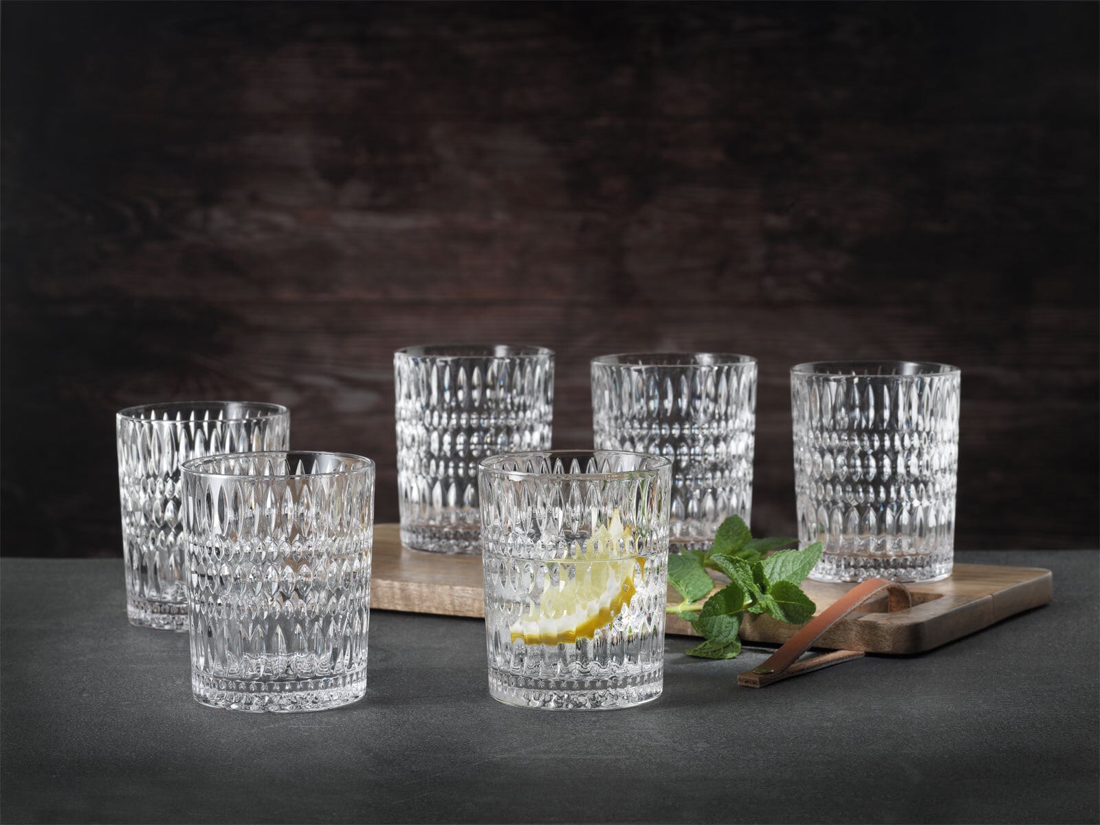 Nachtmann Whiskyglas ETHNO 6er Set 304 ml Kristallglas