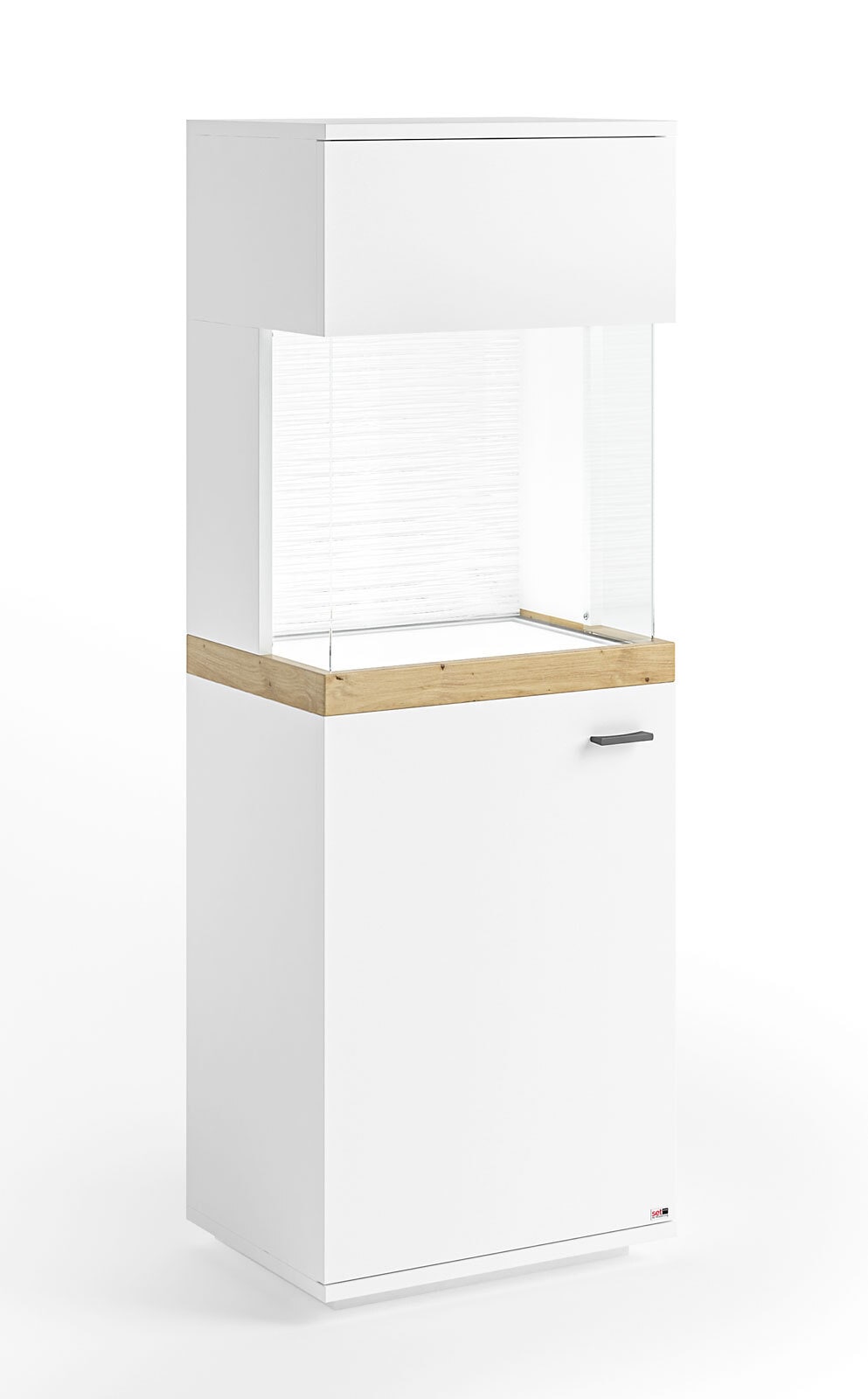 Vitrine LANCASTER I 50 x 146 cm Eiche Artisan