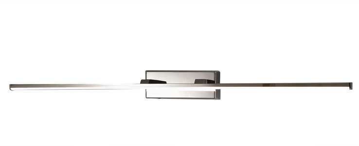 FABAS LUCE LED Spiegelleuchte NALA 75 cm chromfarbig