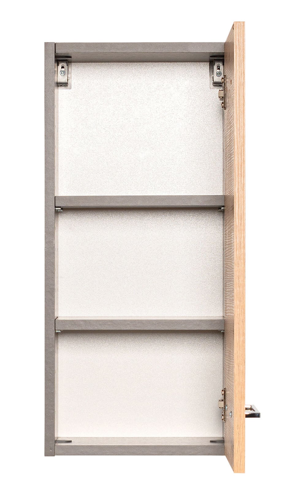 Hängeschrank PARIS 30 x 64 cm Weiß/ Wotan Eiche