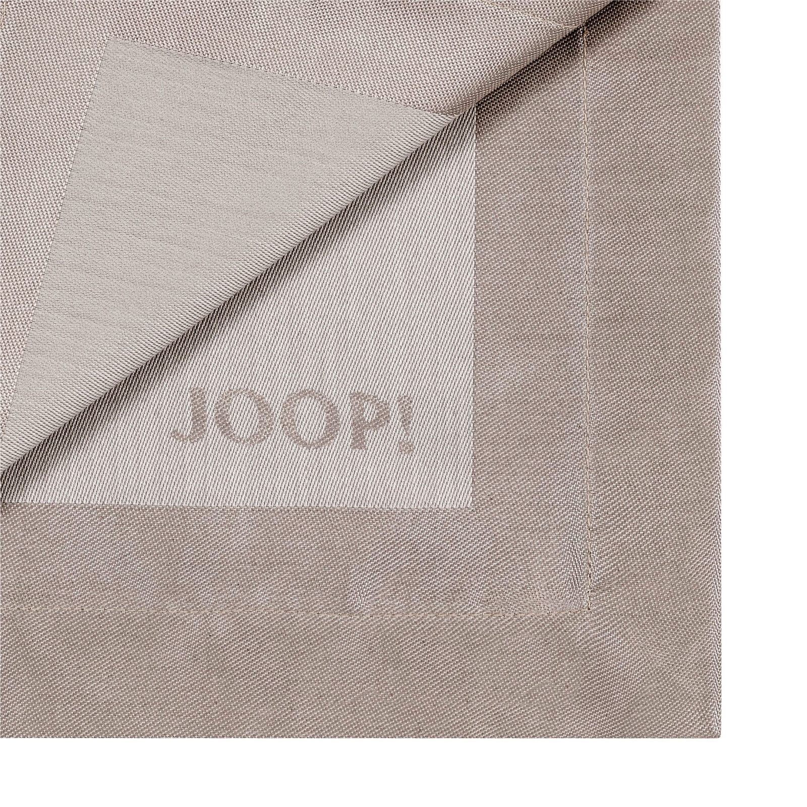 JOOP! Servietten-Set SIGNATURE 2er Set 50 x 50 cm sandbraun