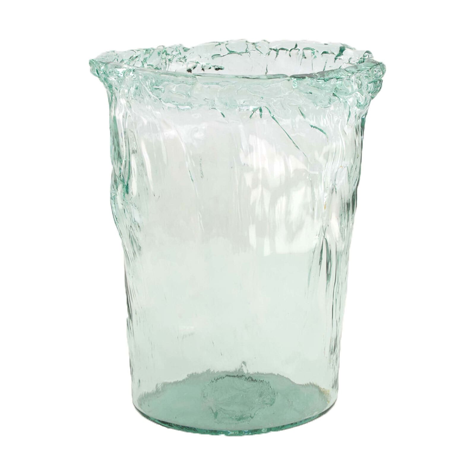 Vase 34 cm Klarglas recycelt