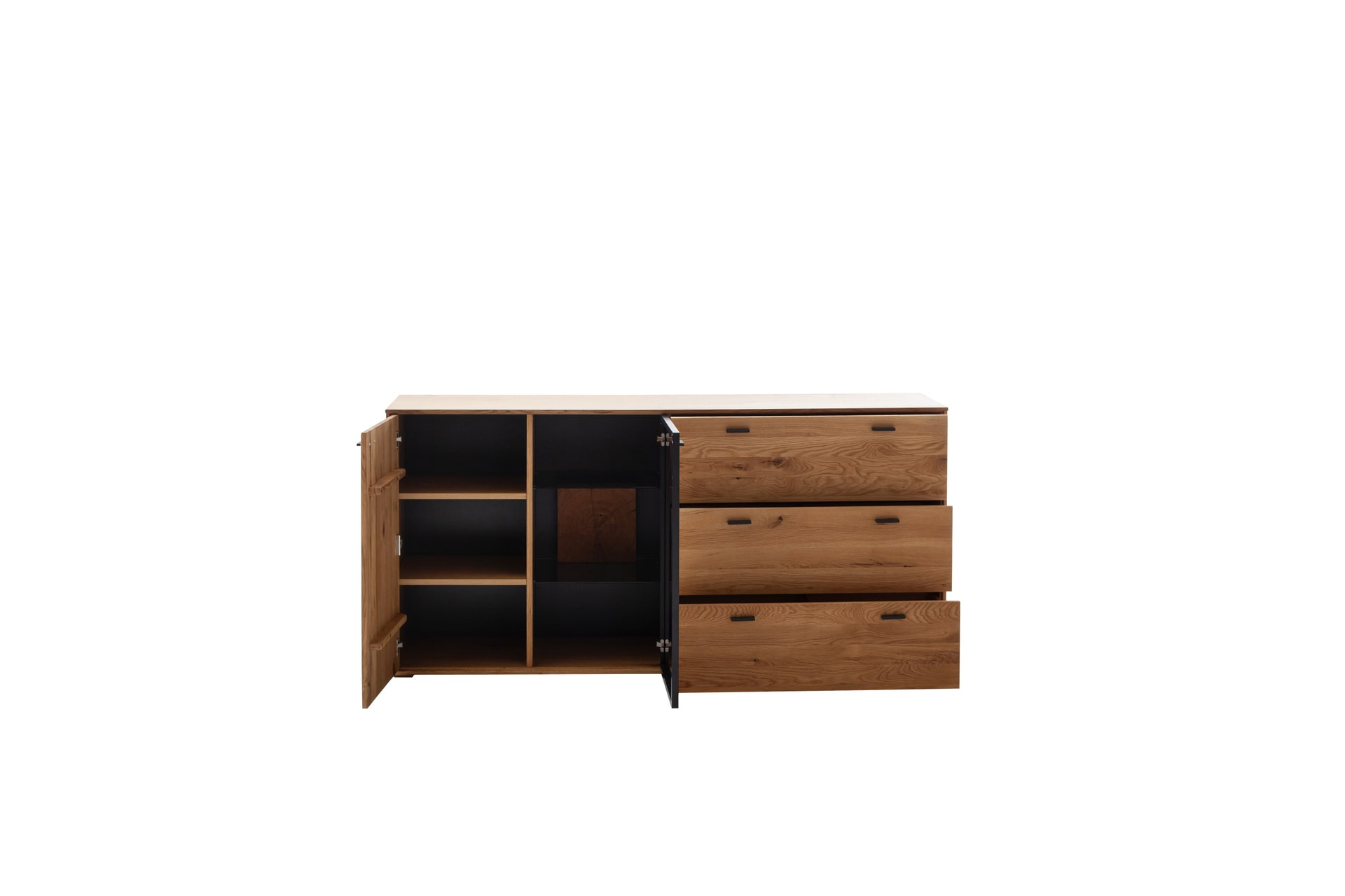 CASAVANTI Sideboard ASSINI 183x88 cm Ast/Balkeneiche