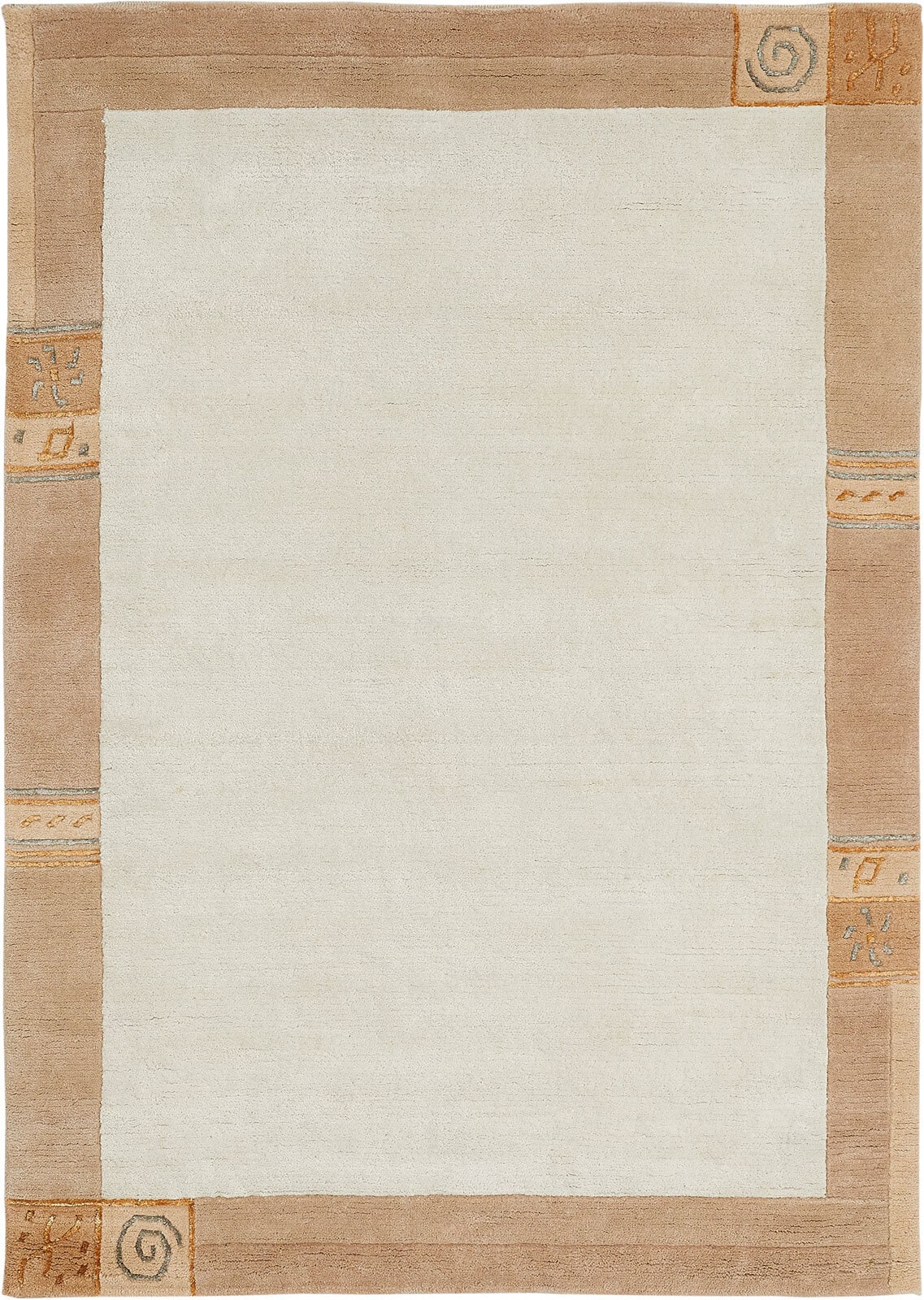 Teppich MANALI 60 x 90 cm beige