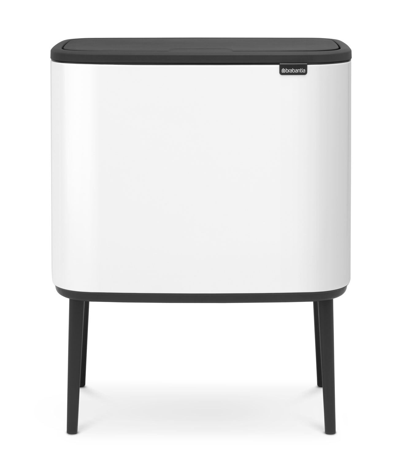 brabantia Mülleimer BO TOUCH BIN 11 + 23 Liter white