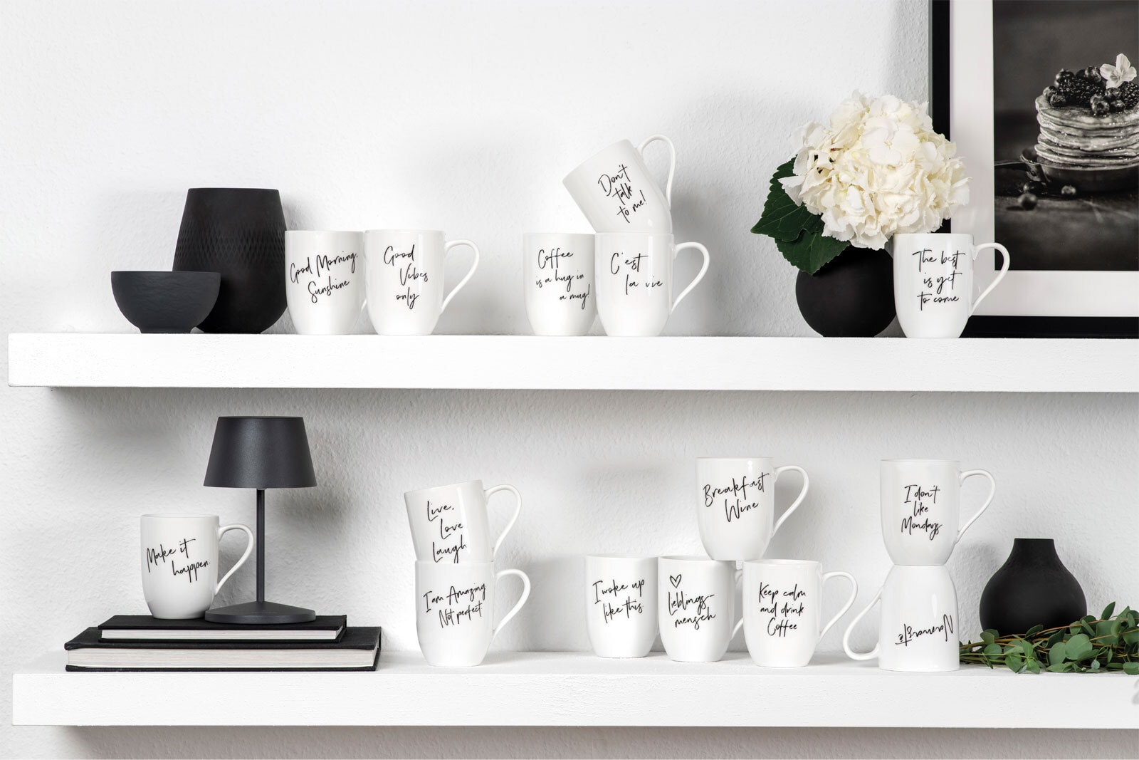 Villeroy & Boch Kaffeebecher STATEMENT KEEP CALM AND DRINK COFFEE