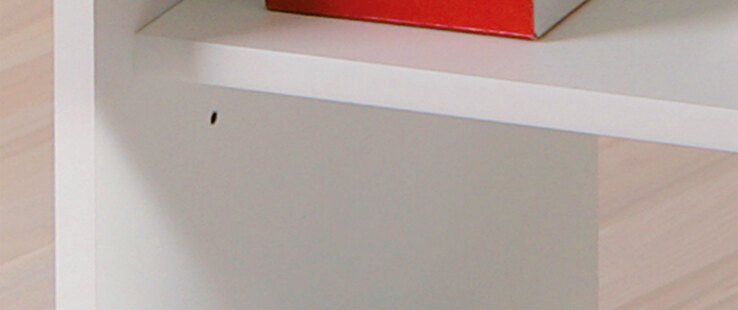Schreibtisch KAI 80 x 50 cm Weiß