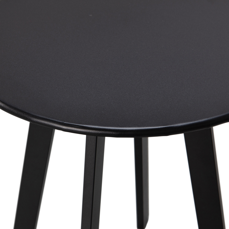 Outdoor Loungetisch FER 40 cm schwarz
