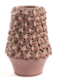 casaNOVA Vase SEEROSENBLATT 25 cm rosa