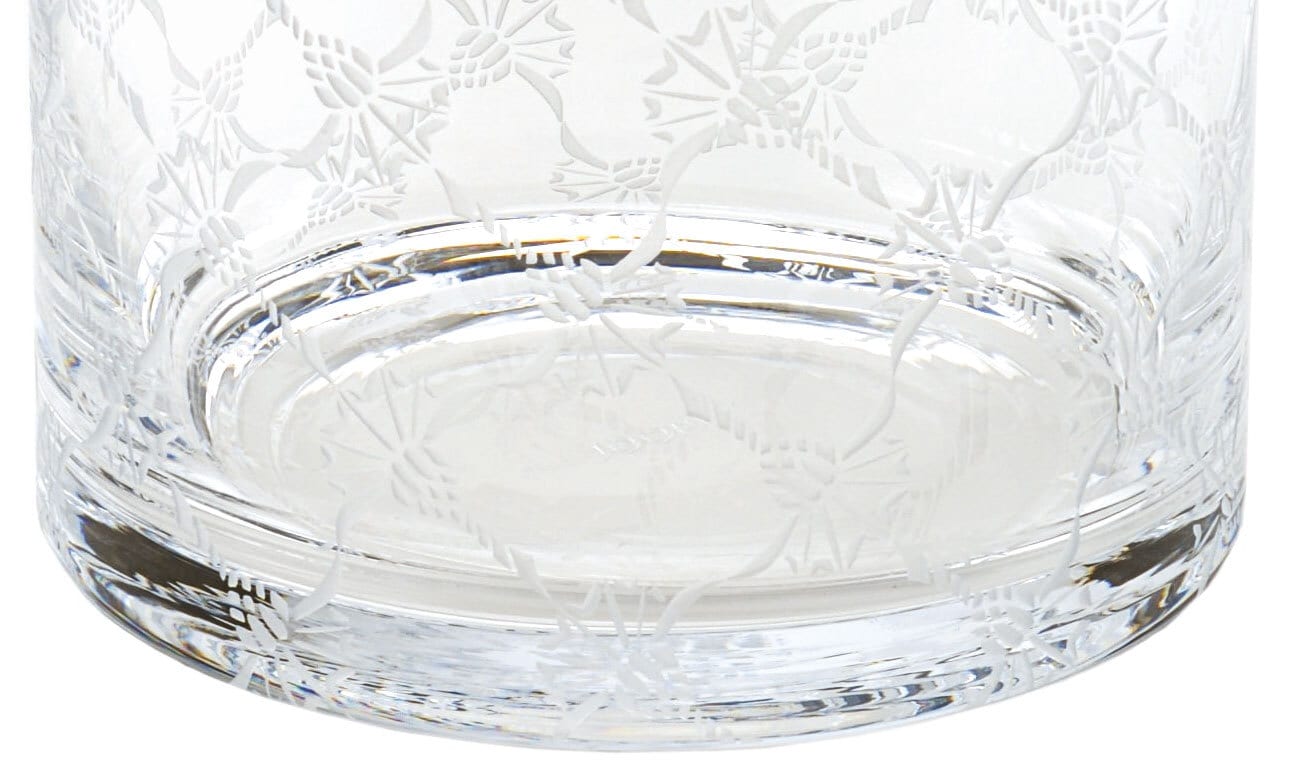 JOOP! Vase ALLOVER 22 cm Kristallglas