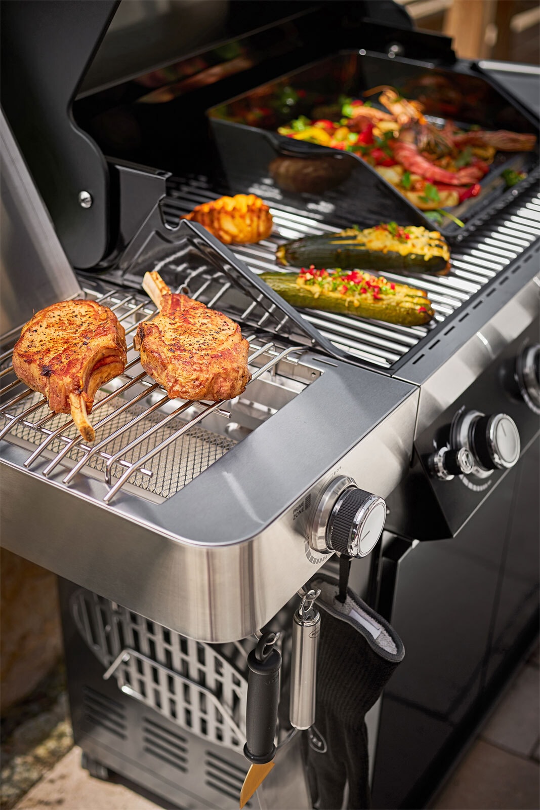 RÖSLE Gasgrill VIDERO G4-S Vario+ schwarz