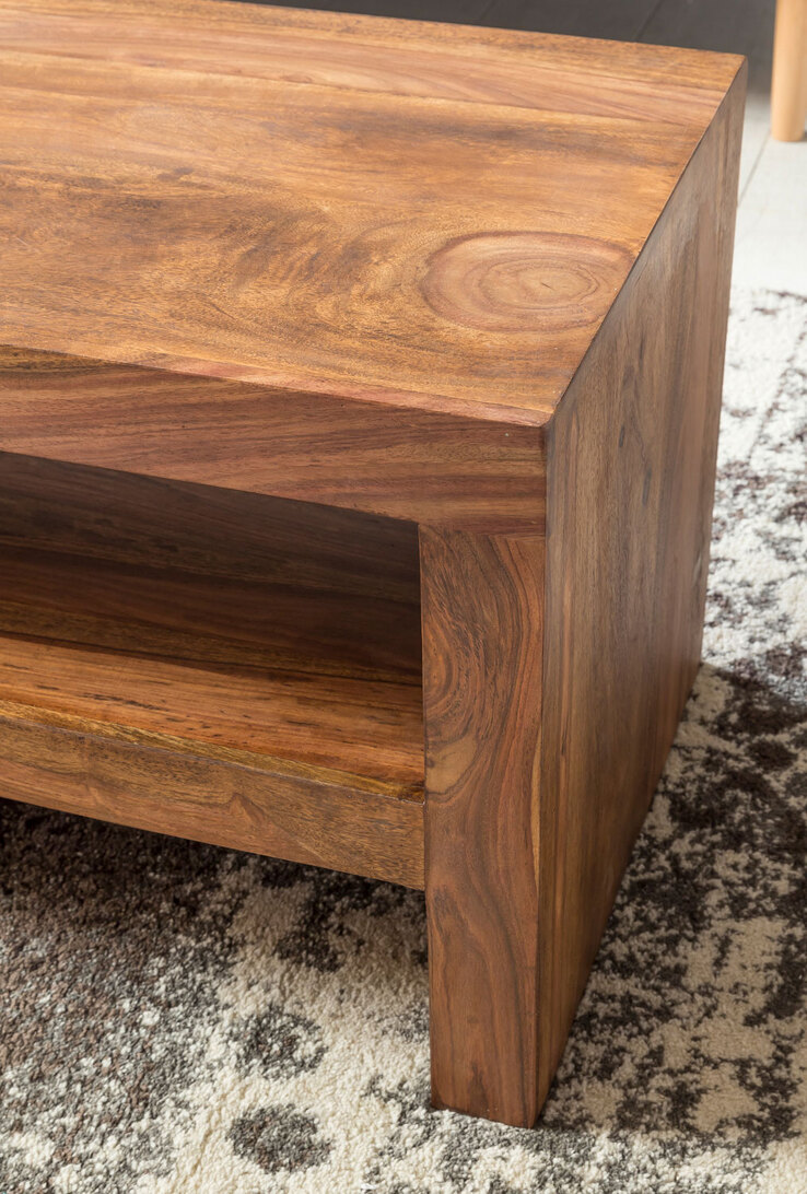 Couchtisch 110 x 45 cm braun