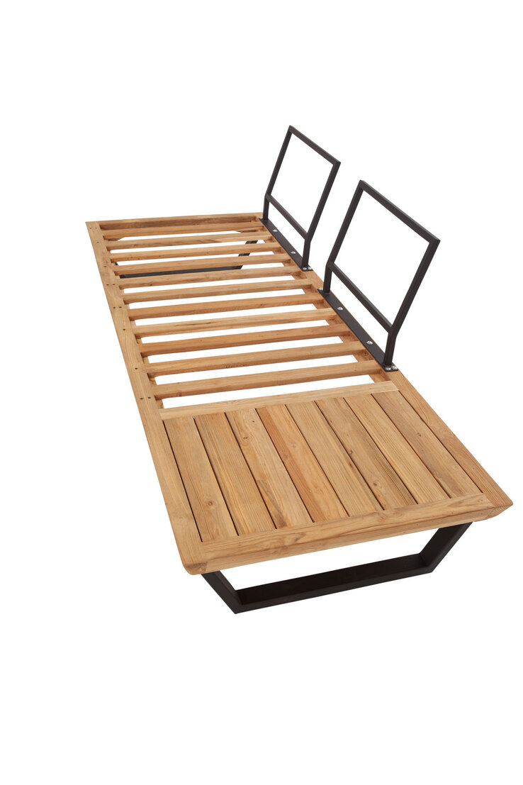 Garden FLAIR Loungeecke Garten OLIVIA 3-teilig Teak /beige