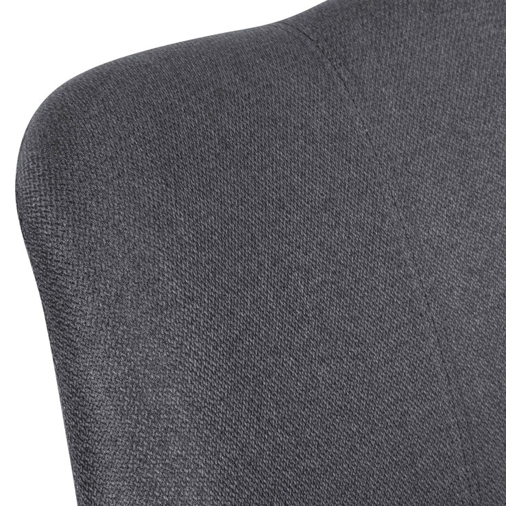 Barhocker 2er Set 49 x 113 cm grau schwarz