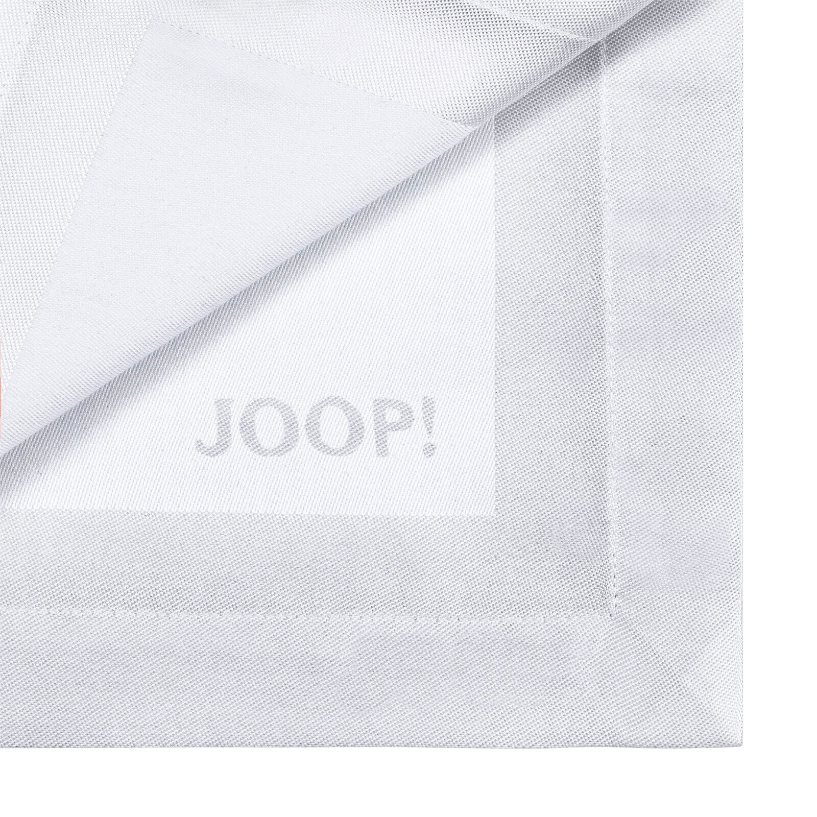 JOOP! Servietten-Set SIGNATURE 2er Set 50 x 50 cm weiß