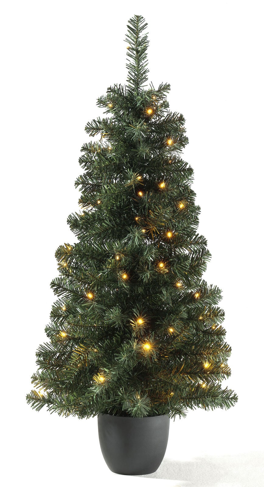 casaNOVA Weihnachtsbaum mit LED-Beleuchtung 120 cm