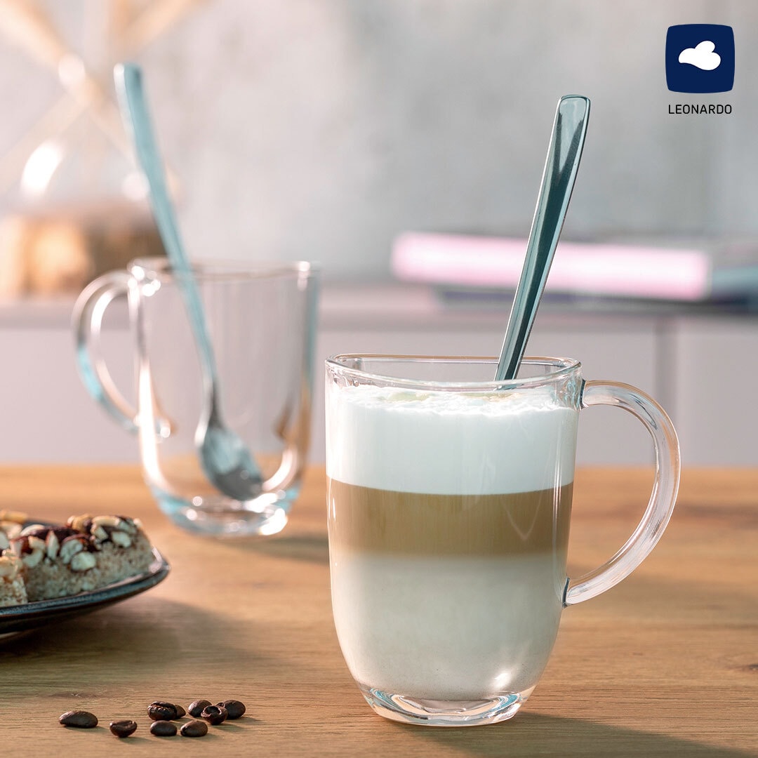 LEONARDO Latte Macchiato Glas NAPOLI 4-teilig