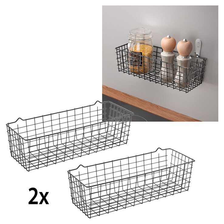 metaltex Allzweckkorb KOALA 2er Set schwarz