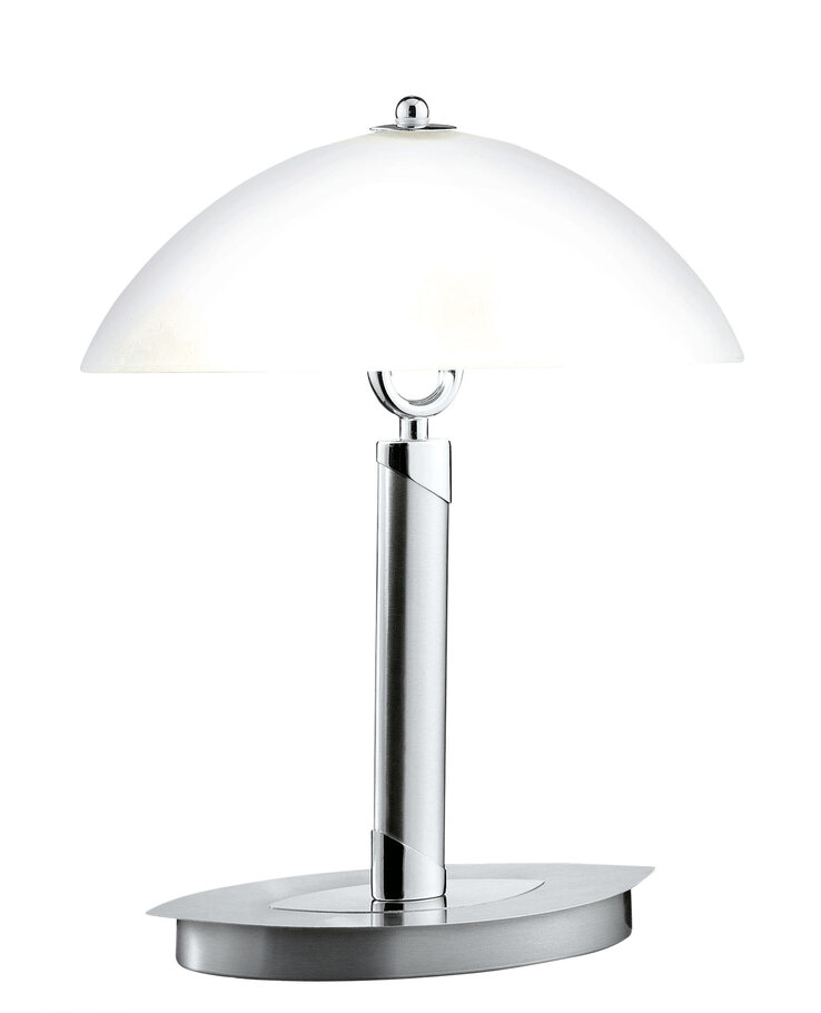 casaNOVA Retrofit Tischlampe OXFORD IV nickelfarbig