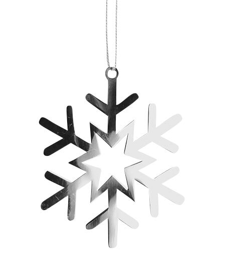 Fink Weihnachtsbaumschmuck Schneeflocke NEVO 9 cm