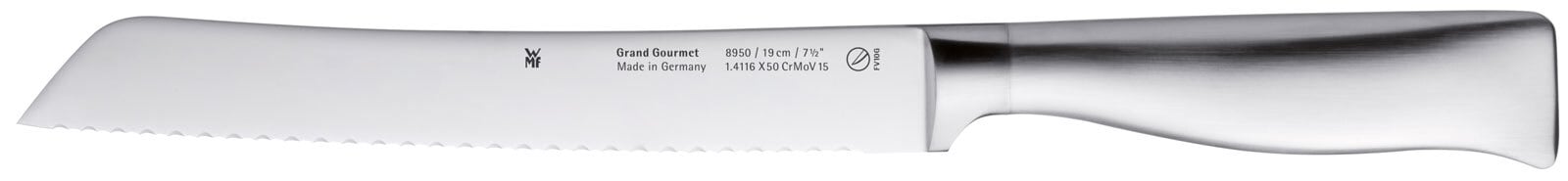 WMF Brotmesser GRAND GOURMET Edelstahl silberfarbig