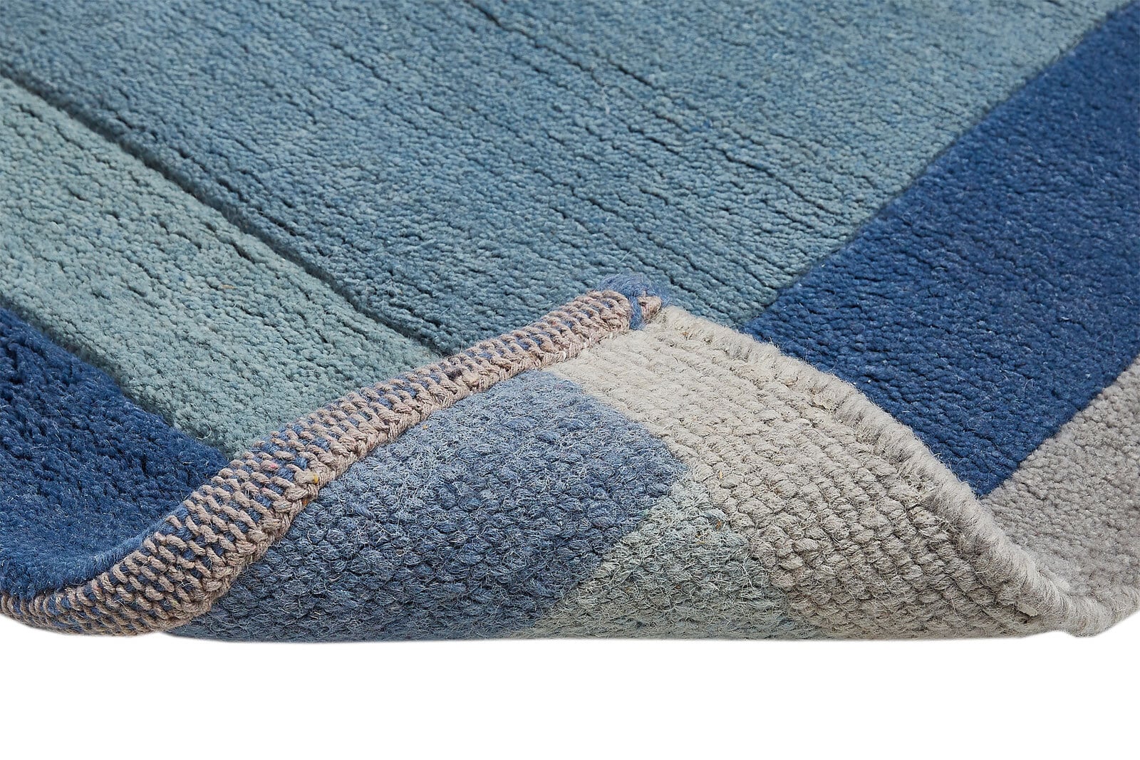Teppich MANALI 70 x 140 cm blau