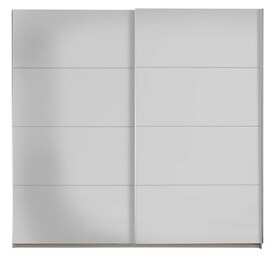 Schwebetürenschrank SEVILLA 215 x 210 cm weiß