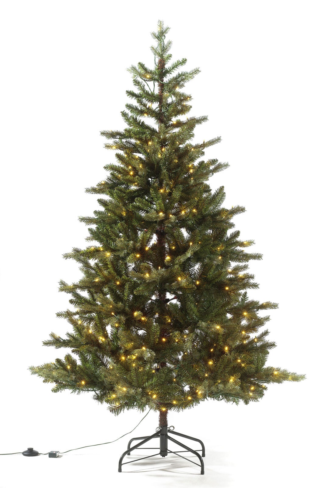 casaNOVA Weihnachtsbaum 180 cm mit LED-Beleuchtung