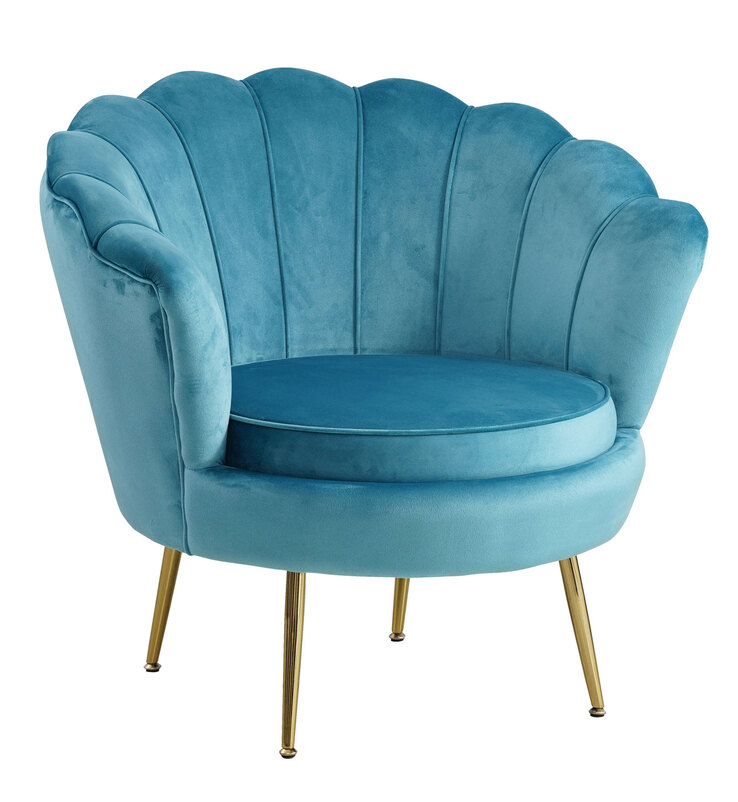 Cocktailsessel blau
