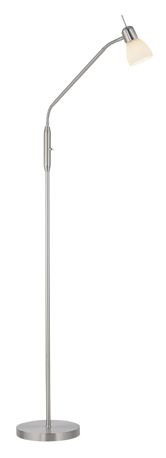 JUST LIGHT Retrofit Stehlampe KARO 159,5 cm stahlfarbig
